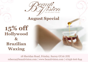 Waxing Offer Aug 2013